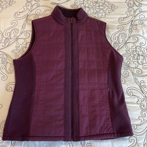 Ladies Columbia lined vest